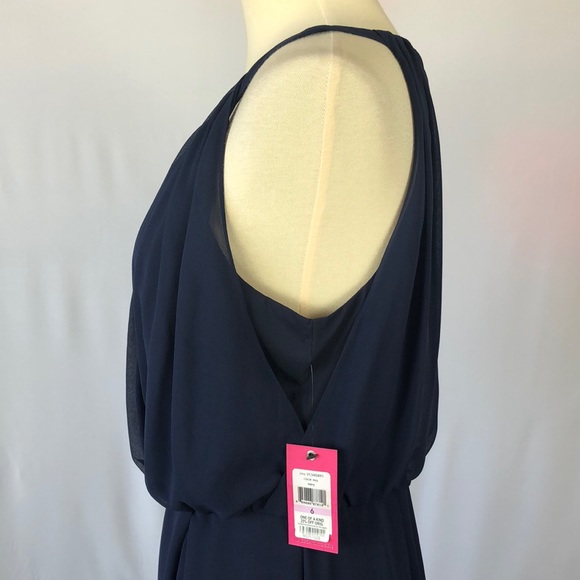 NWT Vince Camuto Elegant Keyhole Evening Gown - Picture 6 of 16